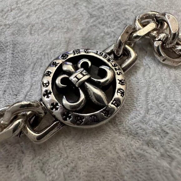 Chrome Hearts Anchor Flower Necklace - Picture 2 of 6